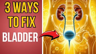 3 SIMPLE ways to FIX Bladder Problems bladderhealth bladderwellness [upl. by Diehl]