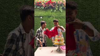 Birthday gift🎁🤣 kaisa laga shorts poppervishal prank birthday funny reaction gift [upl. by Neerod178]