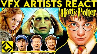 VFX Artists React to HARRY POTTER Bad amp Great CGi [upl. by Aneret]