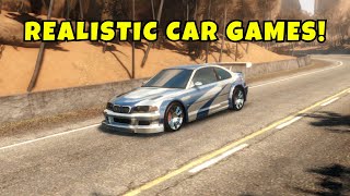 These are the MOST REALISTIC Car Games ROBLOX [upl. by Sicard]