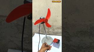 775 DC motor Experiment🤓12volt dc motor fan motor dcmotor fan science project tablefan tech [upl. by Penelopa]