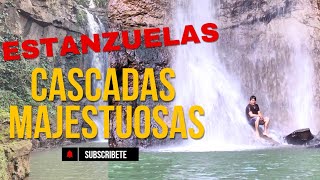 Tres cascadas en un solo lugarEstanzuelas Usulután El Salvador [upl. by Urbas21]