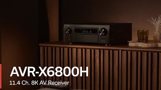 Introducing the Denon AVRX6800H  Denon [upl. by Klingel]