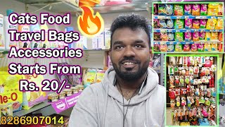 Cat amp Dog Food Accessories Travel Bags at Cheapest Price🔥 Cat Food Market In Mumbai Animal Shouts [upl. by Leahcimnoj681]