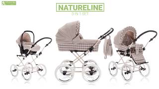 Friedrich Hugo  Natureline Checked  3 in 1 KinderwagenKombination [upl. by Skell811]