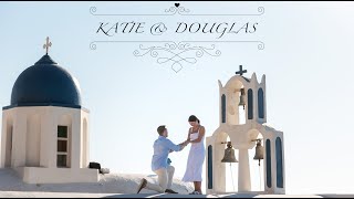 Douglas proposes to Katie in Santorini [upl. by Philomena]