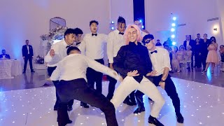 THE GOOFIEST GROOMSMEN SURPRISE DANCE EVER [upl. by Esom]