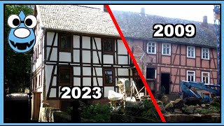 Time Lapse Amazing transformation of a ruined watermill into a beautiful mansion [upl. by Naahs]