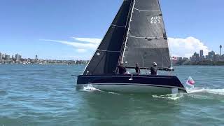 Tofinou 97 sailing on Sydney Harbour [upl. by Eenel]