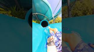 “Underwater Immersion” 360° Water Slide in Orlando • Aquatica Tassie’s Underwater Twist 💦 [upl. by Francyne]