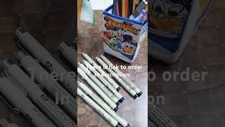 Micron fineliner pen unboxing [upl. by Tichon]