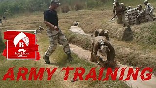 army training for physical and mental strength improvement [upl. by Nahshun]