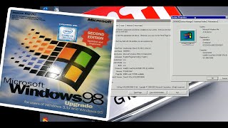 Installing Windows 98SE on real hardware  Intel Coffee Lake Refresh 9th gen [upl. by Kirby904]