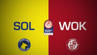 SOLIHULL MOORS 21 WOKING  National League highlights  23rd October 2024 [upl. by Irved240]