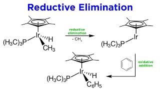 Organometallic Reactions Part 3 Reductive Elimination [upl. by Kumler]