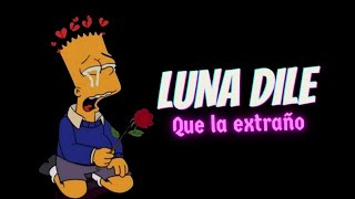 LUNA DILE QUE LA EXTRAÑO💔😔 Rap Triste 2024 😭 Fer Angell [upl. by Fernanda]