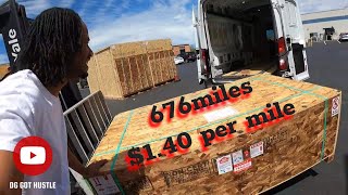 Cargo Van Expediting Freight From St George Utah To Burlingame Ca [upl. by Niboc573]