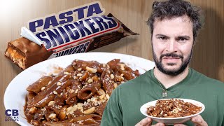 La Pasta Snickers il piatto peggiore al mondo  Cucina Buttata [upl. by Chao]