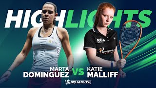 🇪🇸 Dominguez v Malliff 🏴󠁧󠁢󠁥󠁮󠁧󠁿  Malaysia Squash Cup 2024  RD2 HIGHLIGHTS [upl. by Gigi111]