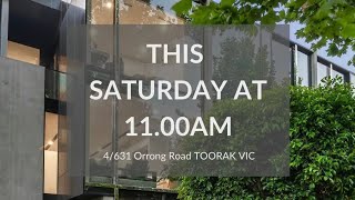 4631 Orrong Road Toorak Auction 7122024 [upl. by Grimaud]