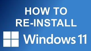 ✅ How To Reinstall Windows 11✅ [upl. by Aniretac]