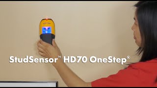 Zircon StudSensor HD70 OneStep Center Finding Stud Finder [upl. by Neret]