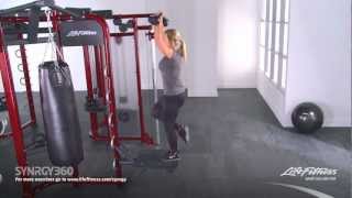 Step Curl Press  Knee Drive [upl. by Alleunam]