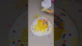 Food slime kawaii handmade diy slimes glossyslime foodslime sunnysideup art slimesatisfying [upl. by Dunton]