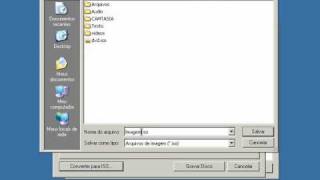 CDBurnerXP  Convertendo uma imagem para o formato ISO [upl. by Nylknarf]
