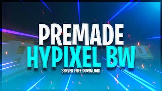 Premade Hypixel Bedwars Server Minecraft 18  117  FREE Download 🦴 GamePvP [upl. by Ydnirb123]