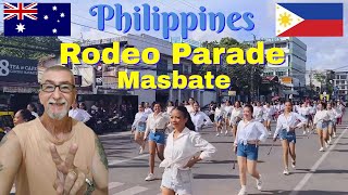 Philippines Rodeo Parade Masbate island [upl. by Luane]