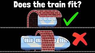 Train Tunnel Paradox Visualised Animating Einsteins Special Relativity [upl. by Oiramed303]