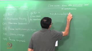 Mod01 Lec30 Clean room design and contamination control [upl. by Nalyk]