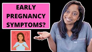 EARLY PREGNANCY SYMPTOMS [upl. by Karlen]