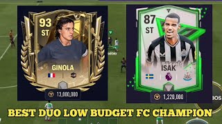 GINOLA ISAK best Duo In Rank FC Champion FC Mobile [upl. by Nnyleak]