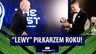 ROBERT LEWANDOWSKI PIŁKARZEM ROKU FIFA ZOBACZ CEREMONIĘ WRĘCZENIA NAGRODY [upl. by Nalniuq]