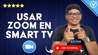 CÓMO USAR ZOOM en un Smart TV  📺​ Clases y Reuniones Virtuales Desde Smart TV ​👋🏻​ [upl. by Ataliah921]