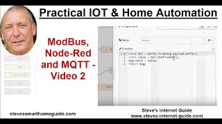 ModbusNodeRed and MQTT Video 2 [upl. by Sixla]