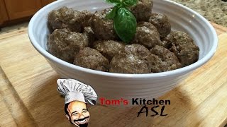 Toms Meatballs [upl. by Weatherby]