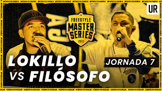 FILÓSOFO VS LOKILLO  FMSCOLOMBIA 2022  Jornada 7  Urban Roosters [upl. by Mellen]