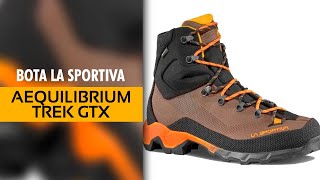 Análise Bota La Sportiva Aequilibrium Trek GTX [upl. by Ayres]