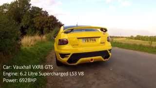 VXR8 GTS with Walkinshaw Performance exhaust wild cam and supercharger [upl. by Elset]