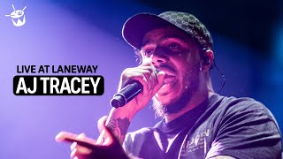 AJ Tracey  ‘Thiago Silva’ live at Laneway 2024 [upl. by Hcnarb]