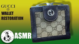 Gucci Wallet Restoration ASMR [upl. by Bergwall]