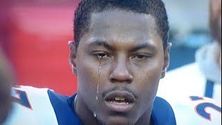 Knowshon Moreno CRIES BIG TEARS [upl. by Ardnwahsal]