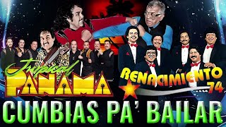 Cumbias Viejitas Mix Pa Bailar  Renacimiento 74 vs Tropical Panama 💚🤍💝 [upl. by Gruber404]