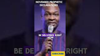 November Prophetic Declarations apostlejoshuaselman prayer november [upl. by Lundquist]