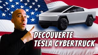 Jamais en France à cause de Manu  le tesla CYBERTRUCK au ​⁠mondialdelautoparis 2024 [upl. by Euton]