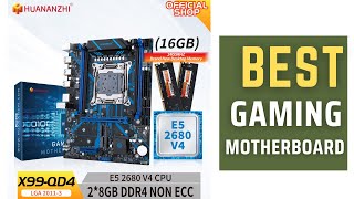 Best Gaming Motherboard  HUANANZHI X99 QD4 LGA Motherboard Review [upl. by Oidivo]