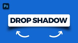 Try this Easy Drop Shadow in Photoshop [upl. by Einon]